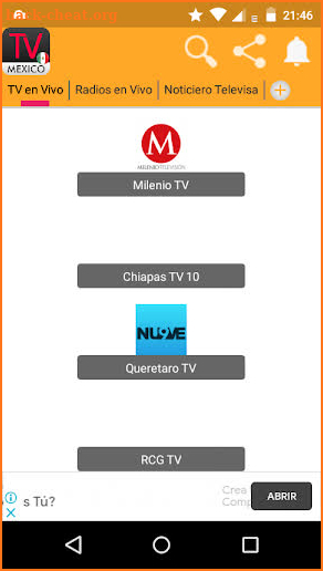 TV Y Radio en Vivo Mexico screenshot