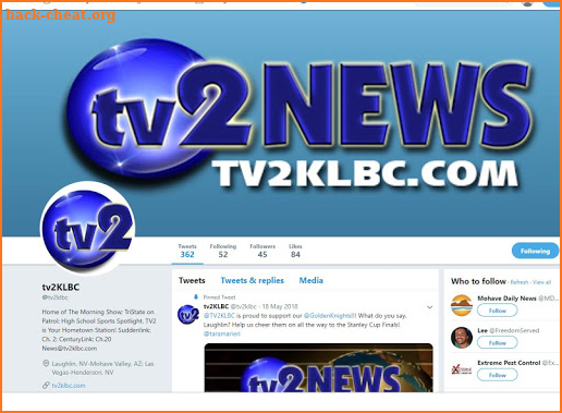 tv2KLBC Hometown Station screenshot