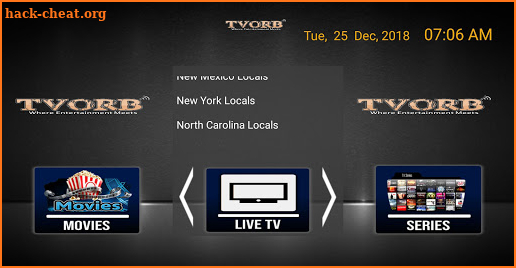 TVORB Player screenshot