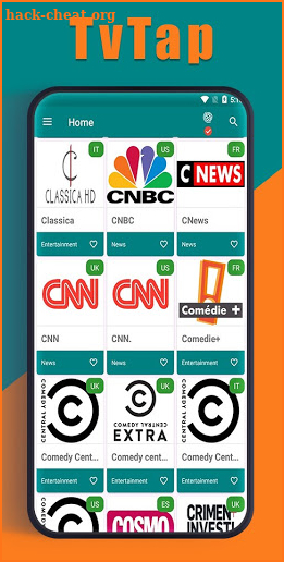 TVTAP PRO Live TV Shows Guide screenshot