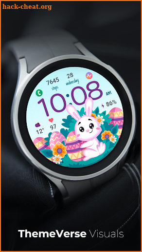 TVV Happy Easter Watch Face screenshot