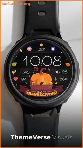 TVV Thanksgiving Watch Face screenshot