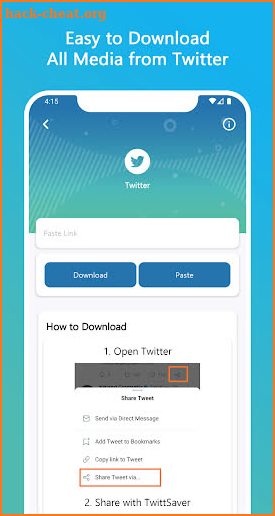 Tweet Downloader 2021 - Download Twitter videos screenshot