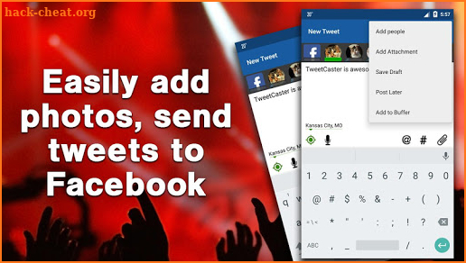 TweetCaster for Twitter screenshot