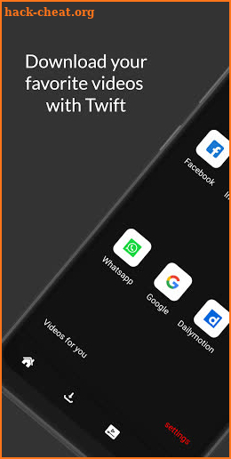 Twift - Free video downloader 2020 screenshot
