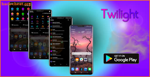 Twilight Theme for LG V20, LG G6, LG V30, LG G5 screenshot