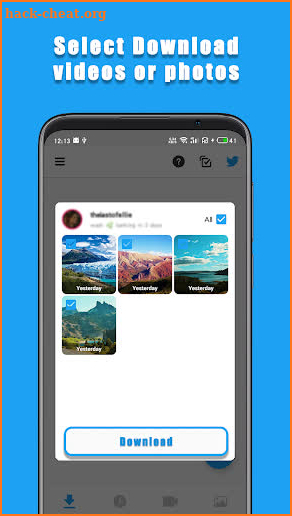 TwiMate - Download Twitter Videos screenshot