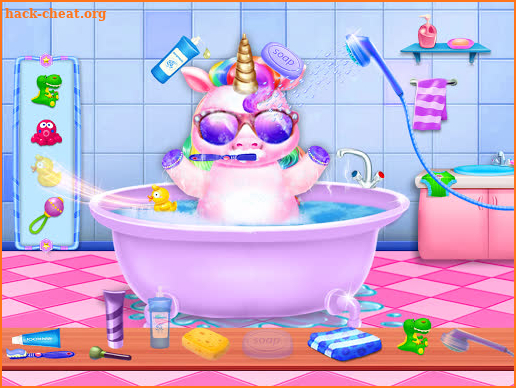 Twin Baby Unicorn Daycare - Care & Dress Up screenshot