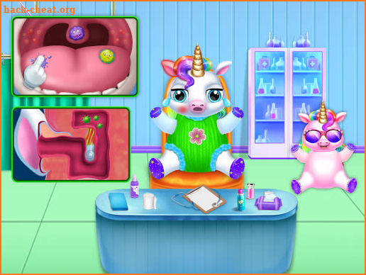 Twin Baby Unicorn Daycare - Care & Dress Up screenshot