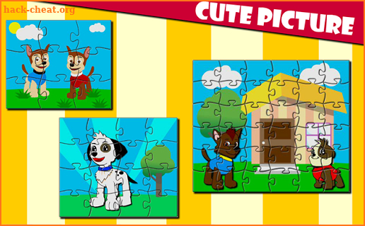 Twin Paw Puppy Jigsaw Puzzle screenshot