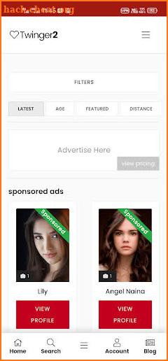 Twinger2: Dating App screenshot