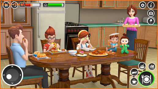 Twins Mother Simulator Game 3D screenshot