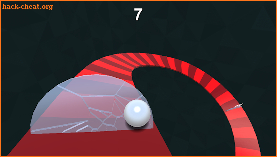 Twisty Road - Rush rolling ball screenshot