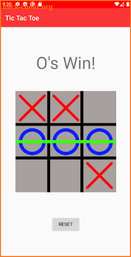 Two Player Tic Tac Toe screenshot