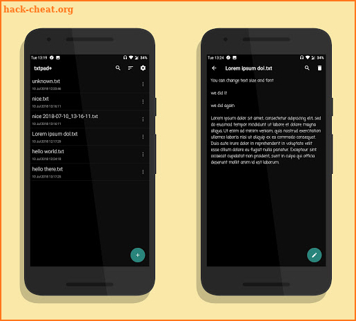 txtpad+ — Notepad, Create txt files 🗒️ screenshot