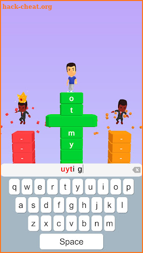 Type Fall 3D screenshot