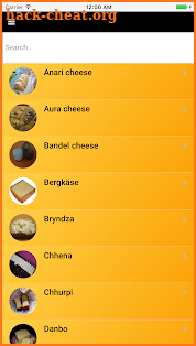 Types of Cheese: Culinary Guide to Cheese screenshot