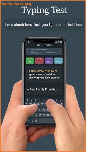 Typing Speed Test : Increase Typing Skills screenshot