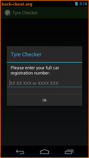 Tyre Pressure Checker screenshot