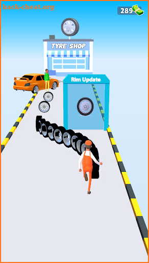 Tyre rush 3D screenshot