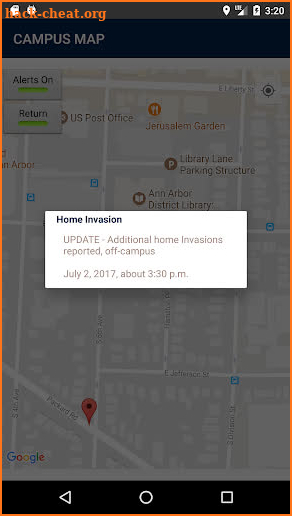 U-M Public Safety screenshot