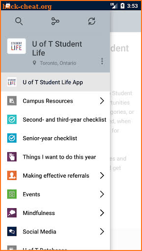 U of T Student Life screenshot