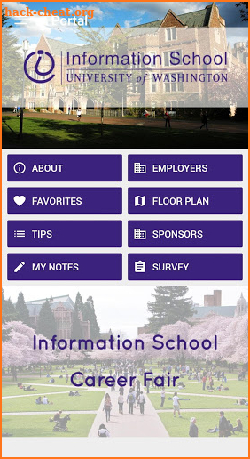 U of Washington iSchool Fair screenshot