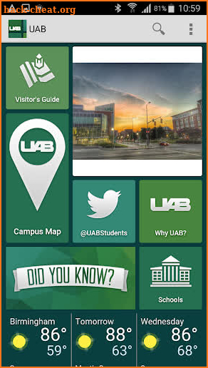 UAB screenshot