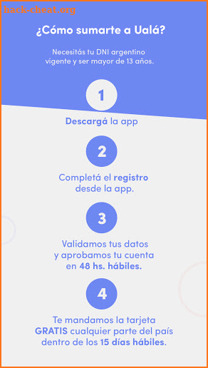 Ualá: Tarjeta Mastercard Gratis + App Para Ahorrar screenshot