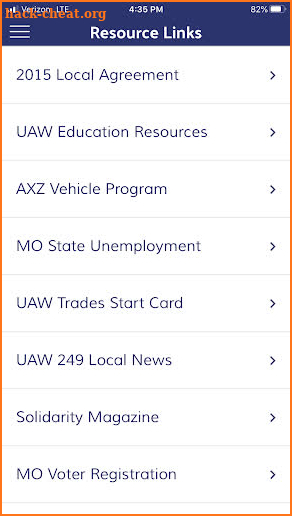 UAW 249 screenshot