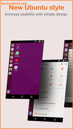 Ubuntu OS Theme Launcher screenshot