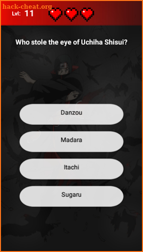 Uchiha Quiz screenshot