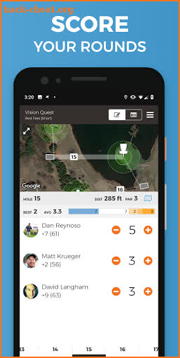 UDisc Disc Golf App screenshot