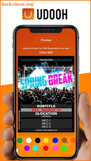 UDooh - The Flyer Maker screenshot