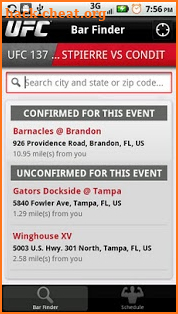 UFC Sports Bars screenshot