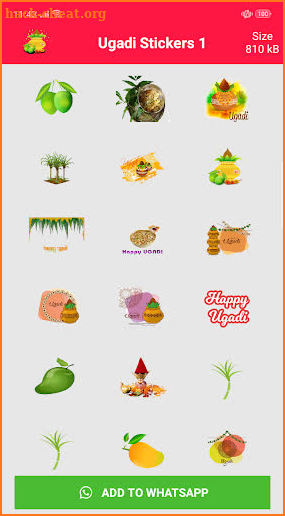 Ugadi Stickers For Whatsapp screenshot