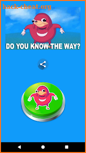 Ugandan Knuckles Meme Button screenshot