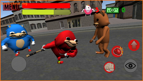 Ugandan Knuckles Simulator. Meme Salvation 3D screenshot