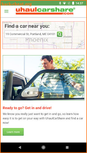 UhaulCarShare screenshot