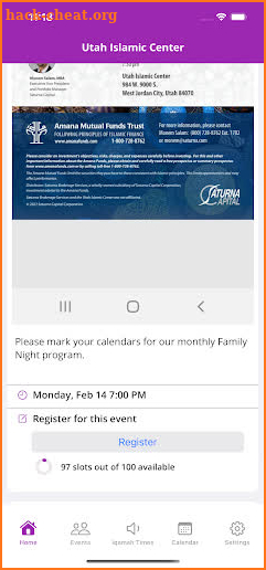 UIC - Utah Islamic Center screenshot