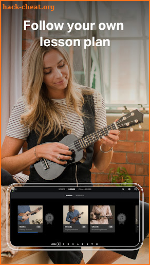 Ukulele by Yousician screenshot
