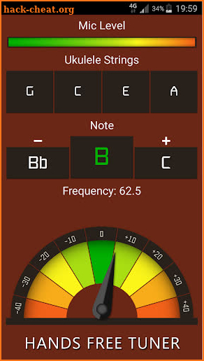 Ukulele Tuner Free screenshot