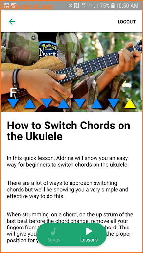 Ukulele Underground screenshot