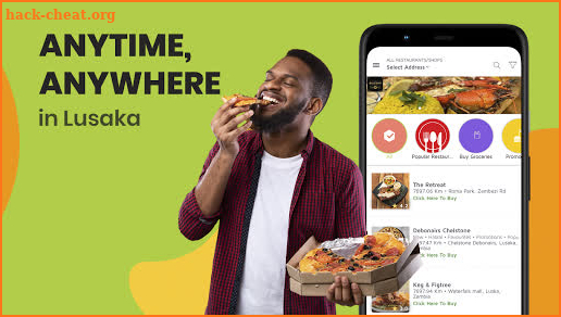 Ulendo Eats: Food Delivery in Lusaka, Zambia screenshot