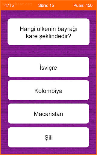 Ülkeler Bilgi Yarışması screenshot