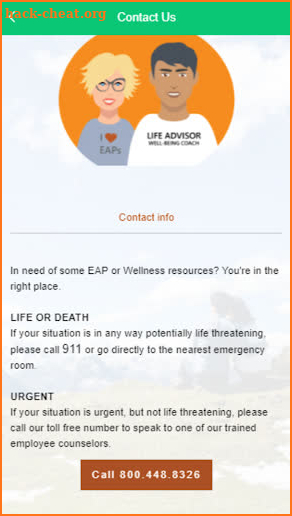 Ulliance Life Advisor EAP screenshot