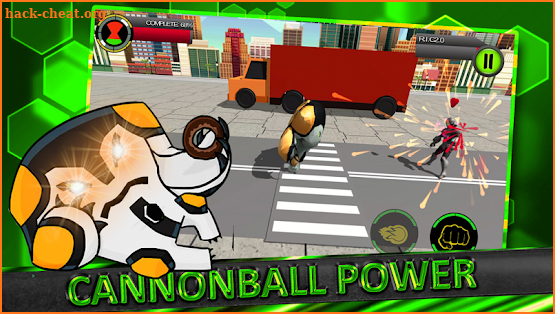 Ultimate Ben 10 Force 3D - World Defender screenshot