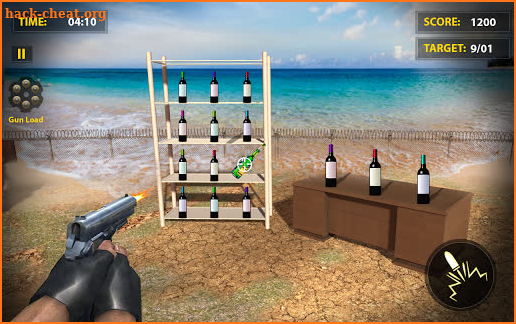 Ultimate Bottle Shooting Game screenshot