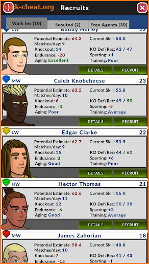 Ultimate Boxing Manager screenshot