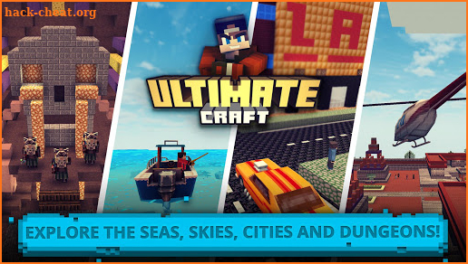 Ultimate Craft: Exploration of Blocky World screenshot